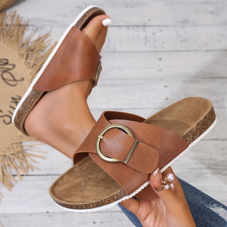 Lila | Sandalias con hebilla